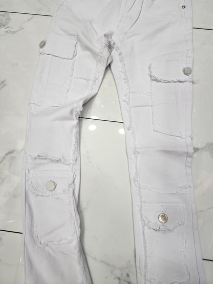 Waimea Skinny Fit Stacked Cargo Jeans