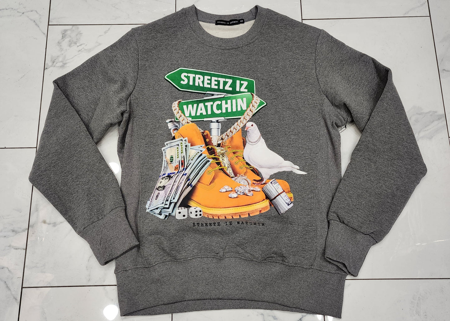 Streetz Iz Watchin Inspired Sweater U