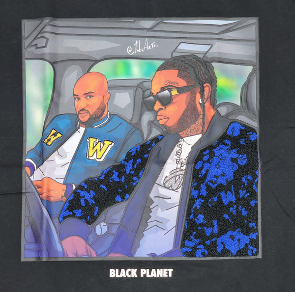 Black Planet Black Pop Smoke x Virgil T-Shirt U