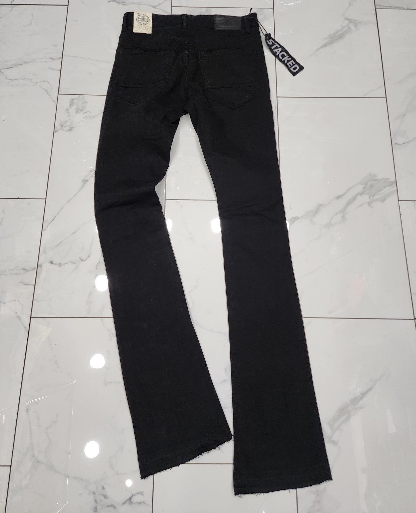 Jordan Craig Martin Stacked Santorini Denim -- Black U
