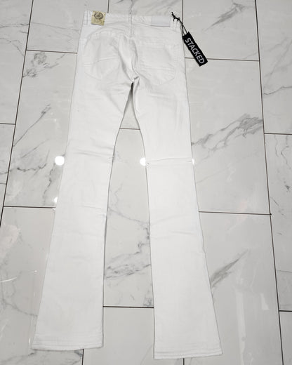 Jordan Craig Martin Stacked Santorini Denim -- White