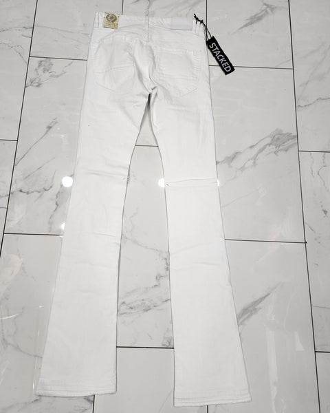 Jordan Craig Martin Stacked Santorini Denim -- White