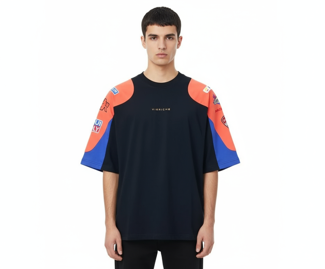 Vie Riche Pit Crew Tee w/Patches U