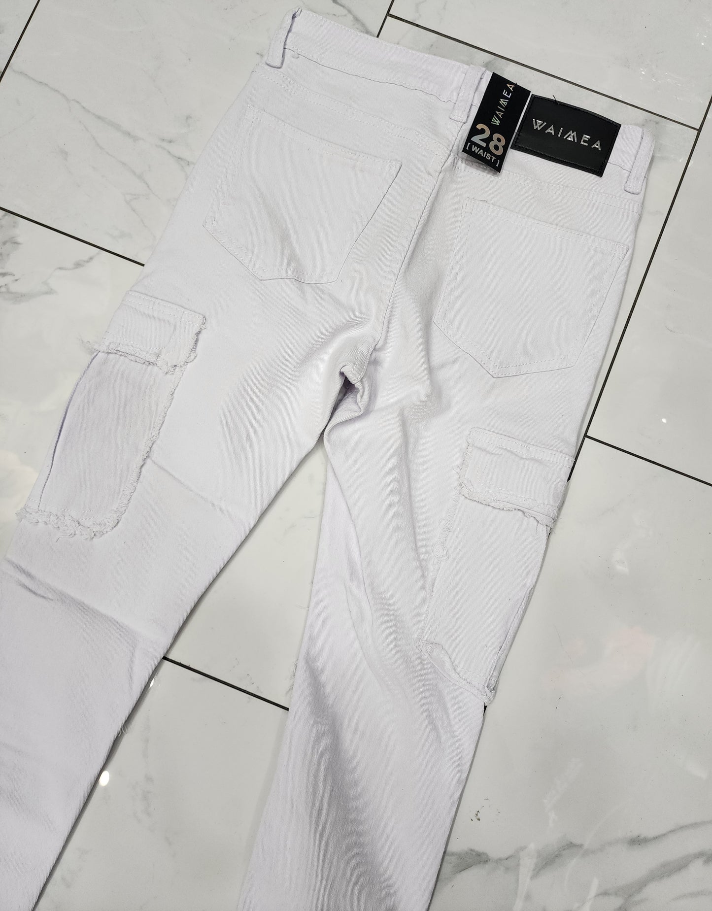 Waimea Skinny Fit Stacked Cargo Jeans