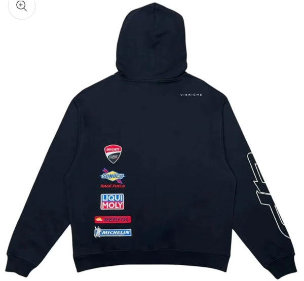 Vie Riche Demon Flame Hoodie w/Patches On Back