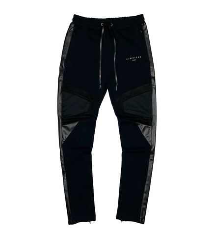 Vie Riche Triple Black Track Pants