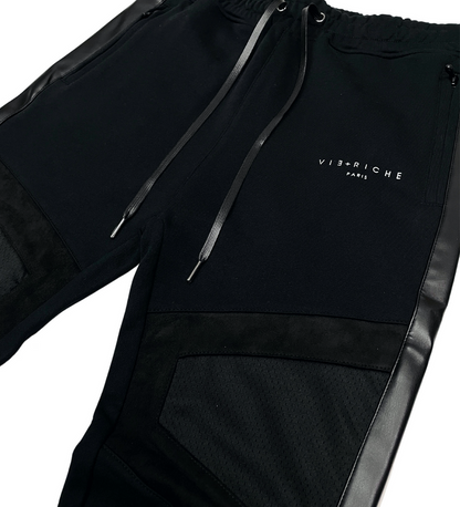 Vie Riche Triple Black SweatPants