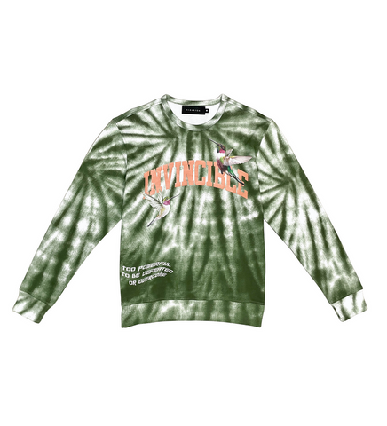 Vie Riche Invincible Tie Dye Crewneck