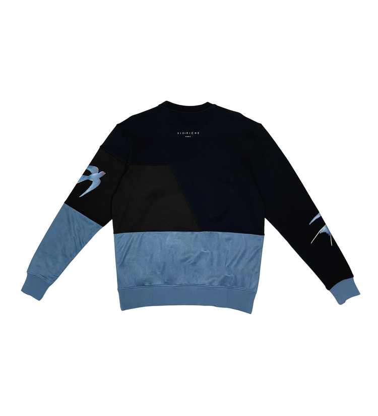 Vie Riche Invincible Slate Crewneck U