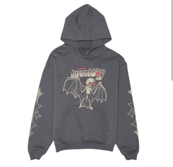 Wrathboy Skeleton Bat Heavyweight Hoody
