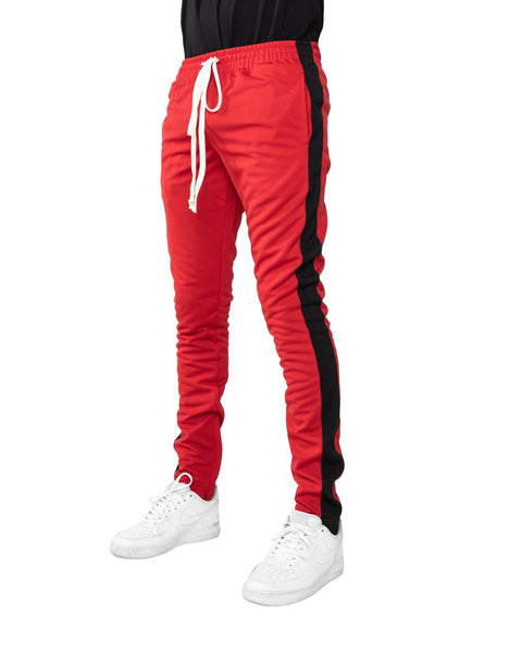CKEL Track Pants (Red/Black) – Get Fly NYC