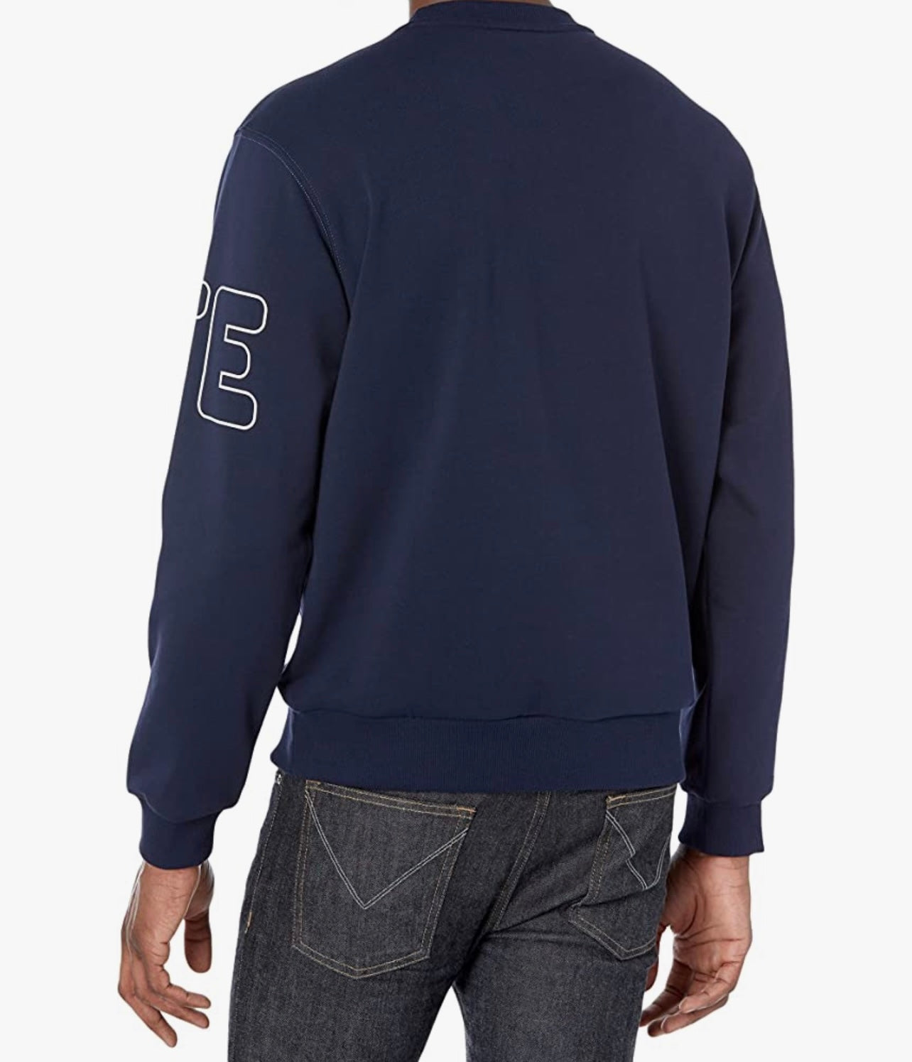Lacoste Embroidered Print Sweatshirt U