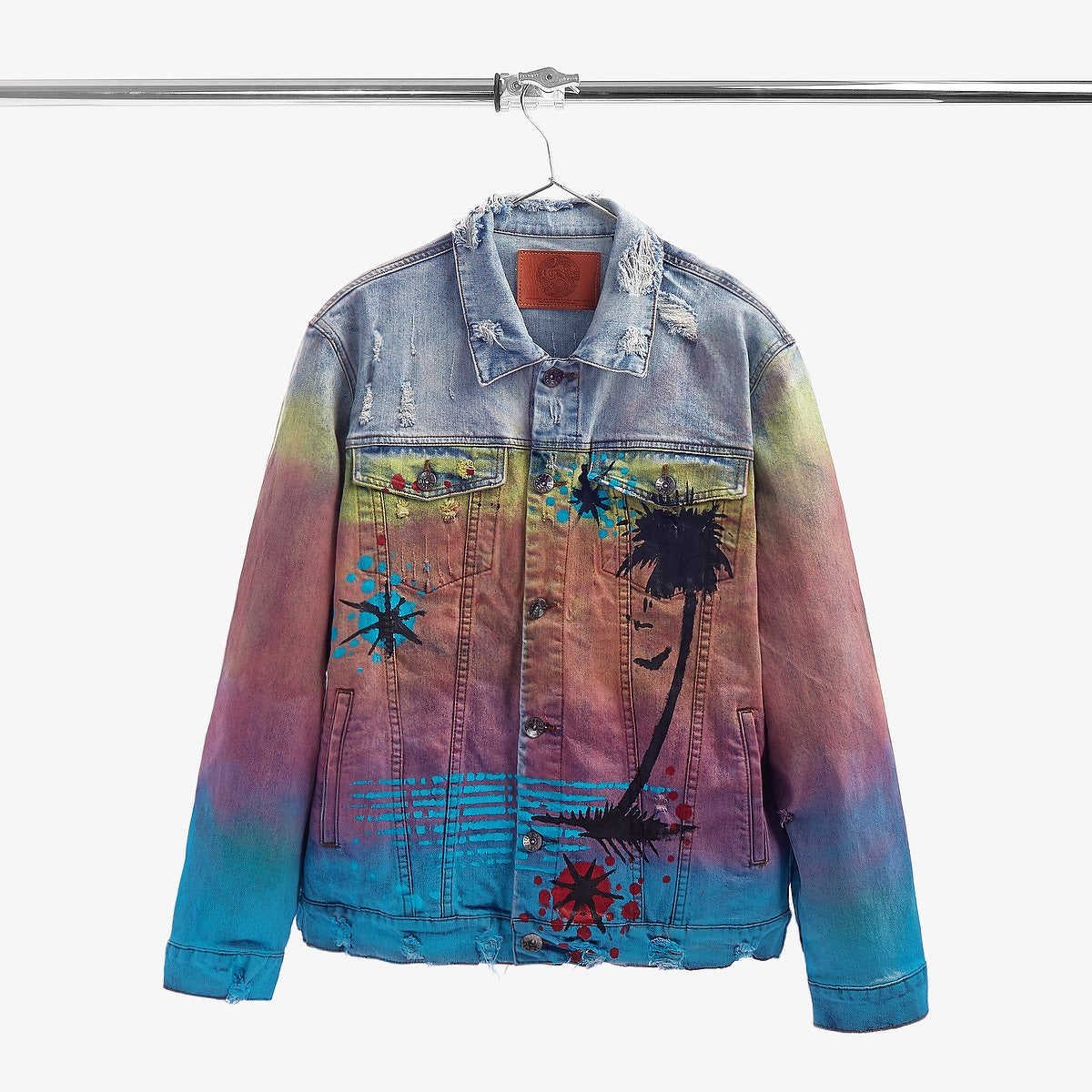 Iro Ochi Para Dice Denim Jacket U