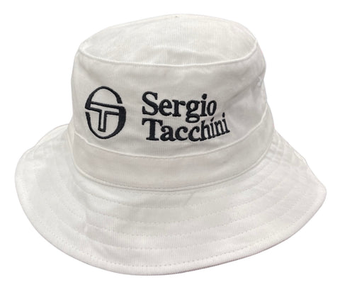Sergio Tacchini White Bucket Hat