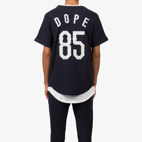 Dope Clubhouse Baseball Jersey (Navy)