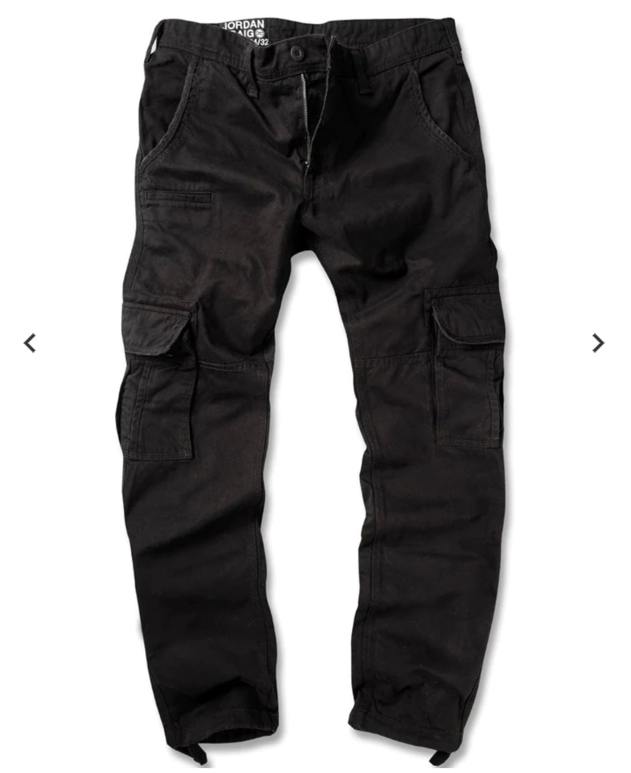 Jordan Craig Xavier Black Cargo Pants U