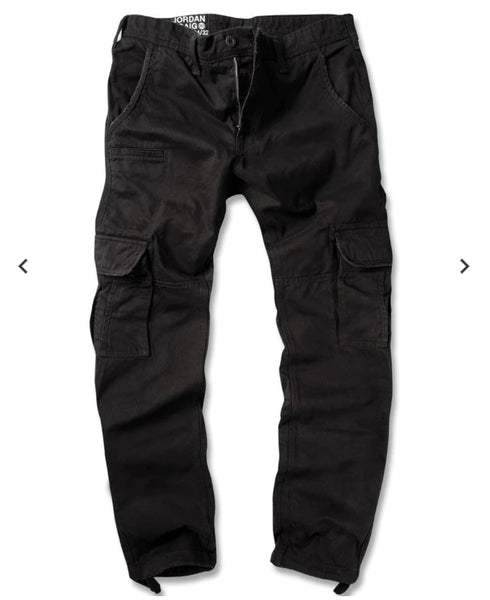 Jordan Craig Xavier Black Cargo Pants