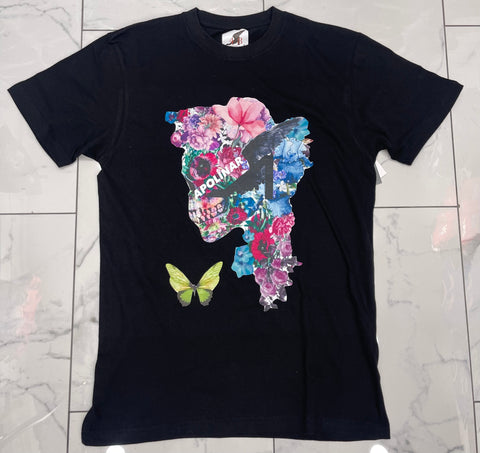 Apolinar 1948 Flower Skull T-Shirt