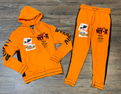 Born Fly Jigsaw Sweatpants U