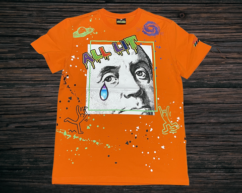 Create 2mrw All Lit Tee--Orange