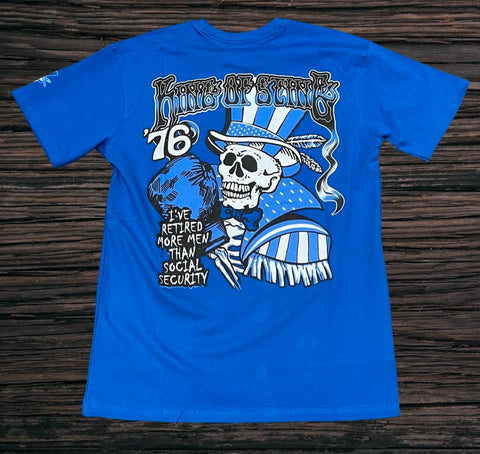 Hudson King Of Sting Royal Blue T-Shirt