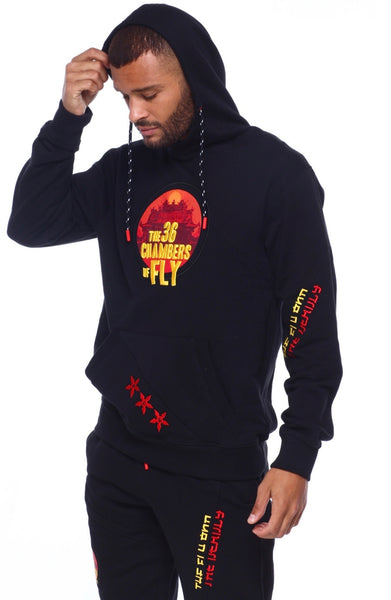 Born Fly Ghost Face Hoody