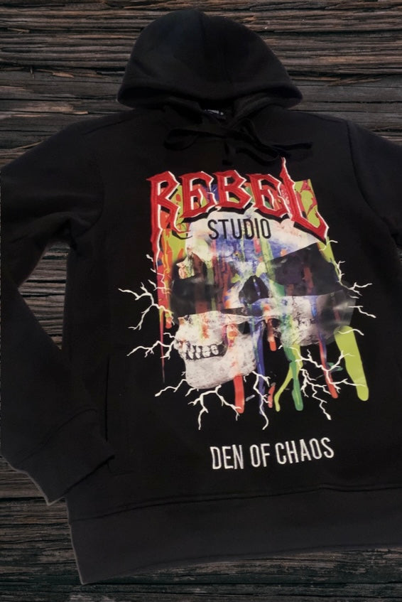 Rebel Minds Den Of Chaos Hoody Get Fly NYC