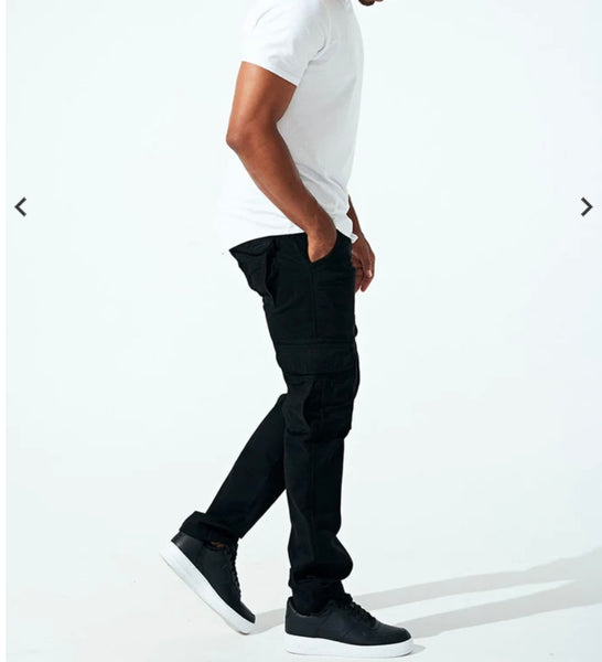 Jordan Craig Xavier Black Cargo Pants