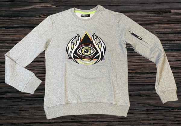 Roku All Seeing Tribal Eye Crewneck U