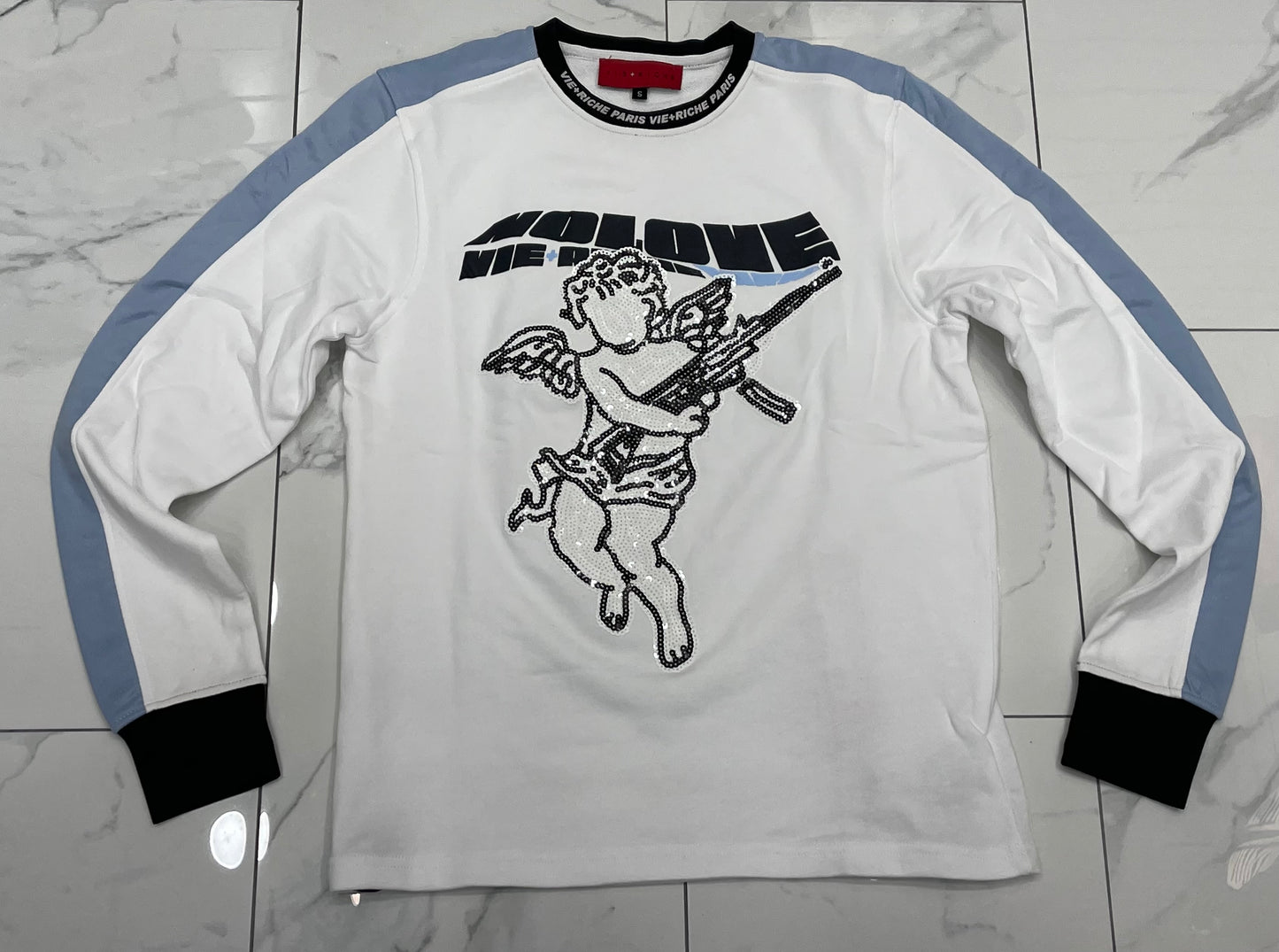 Vie Riche Abstract She Crewneck U