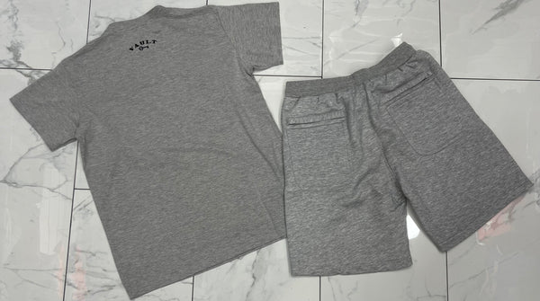 Vault “Money Talks” Embroidered Short Set U