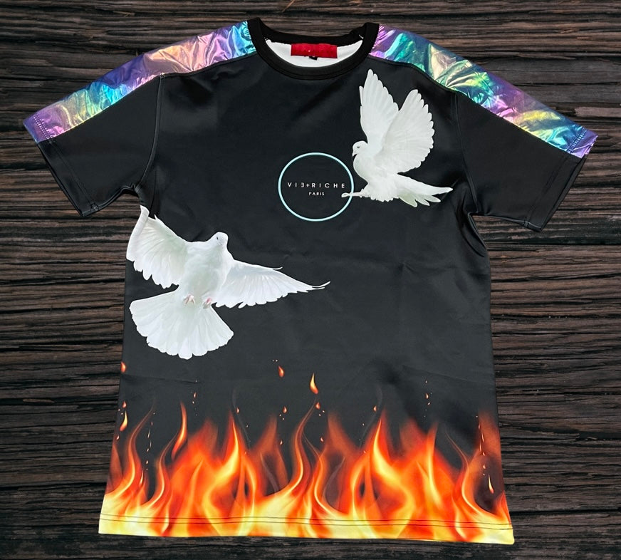 Vie Riche Fire Bird Tee U