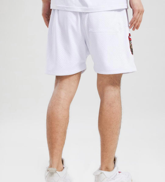 Pro Standard Chicago Bulls White Mesh Shorts U