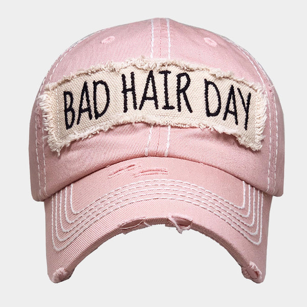 Bad Hair Day Vintage Baseball Cap U