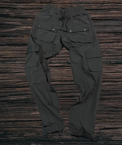 Hudson Triple Black Windbreaker Pants