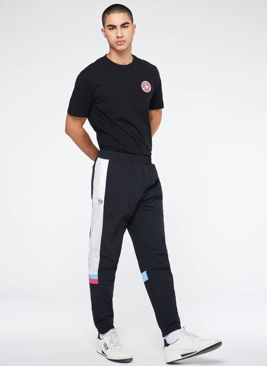 Sergio Tacchini Vernazza Colorblock Windbreaker Tracksuit U