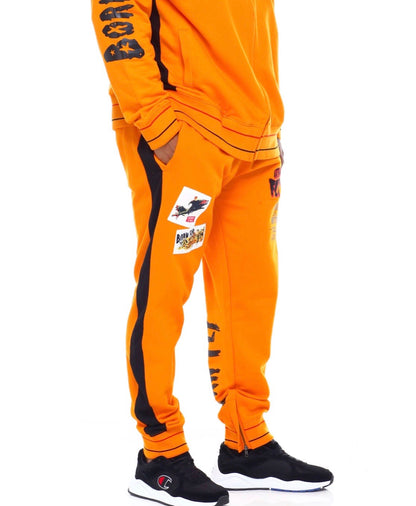 Born Fly Jigsaw Sweatpants U
