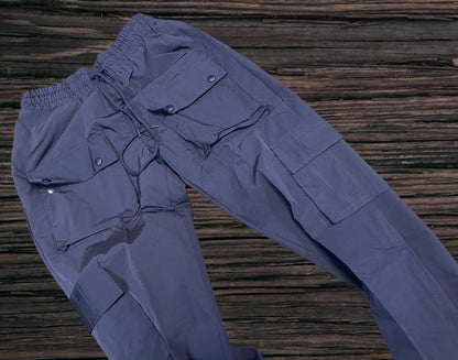 Hudson Navy Blue Windbreaker Pants U
