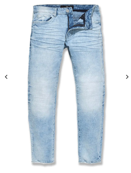 Jordan Craig Collins Straight Leg Sky Blue Jeans