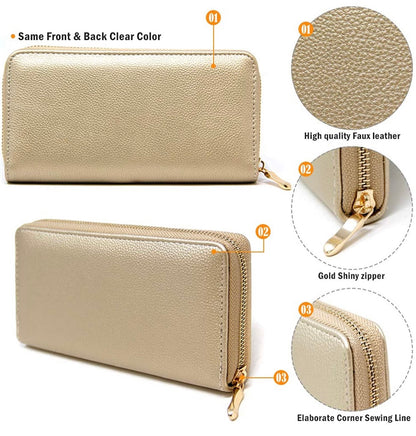 Everyday Long Wallet (Gold) U