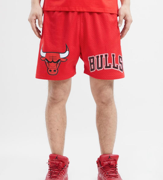 Pro Standard Chicago Bulls Red Mesh Shorts U