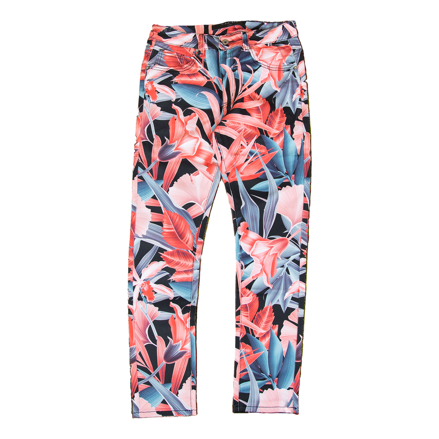 Vie Riche Amazon Floral Denim Pants U