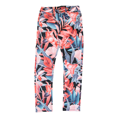 Vie Riche Amazon Floral Denim Pants