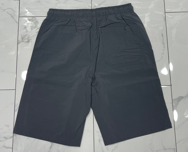 American Stitch Windbreaker Nylon 6 Inch Pocket Shorts (Grey) U