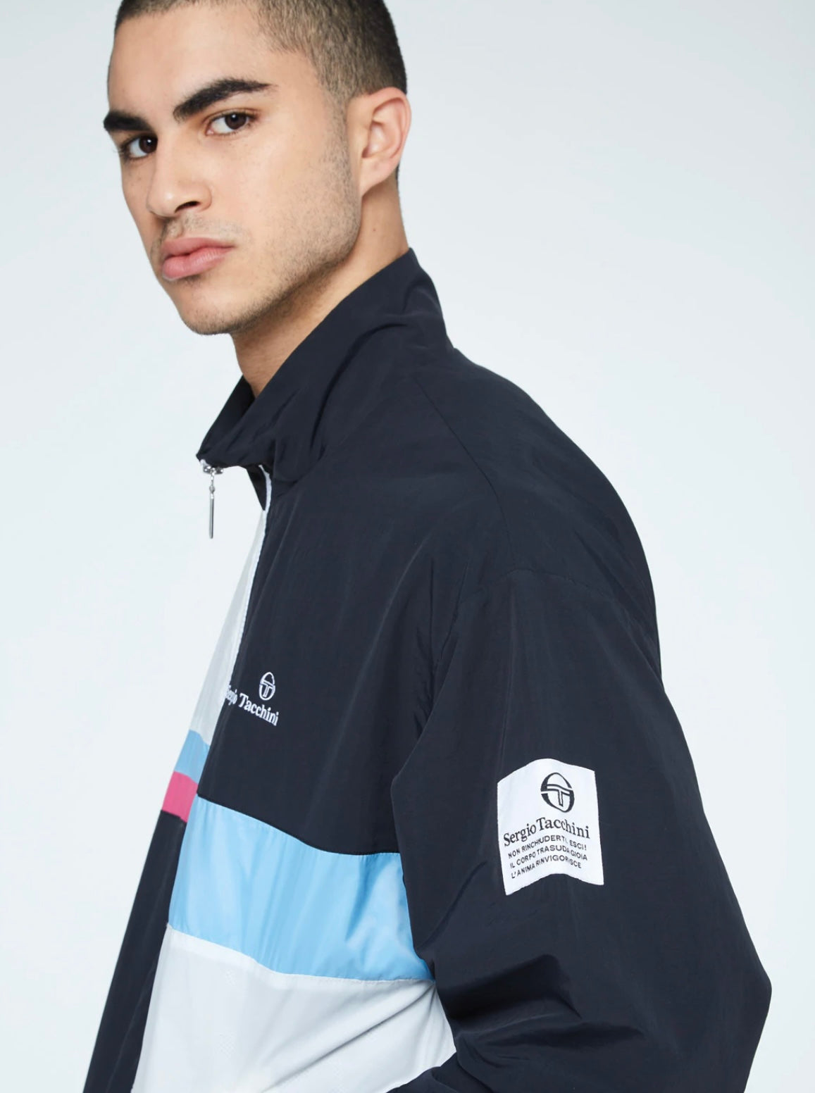 Sergio Tacchini Vernazza Colorblock Windbreaker Tracksuit U