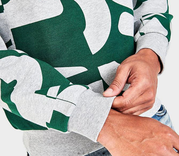 Lacoste Heritage Graphic Print (Grey/Green)