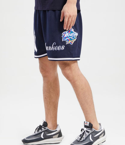 Pro Standard New York Yankees Navy Mesh Shorts