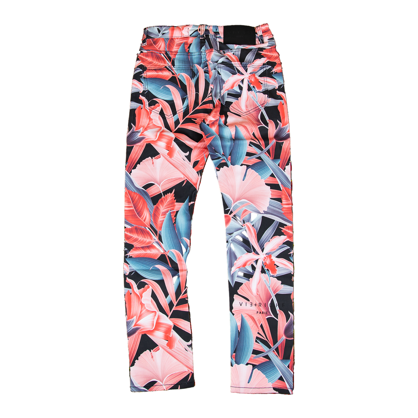 Vie Riche Amazon Floral Denim Pants U
