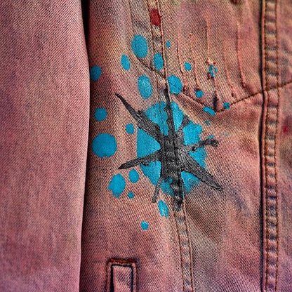 Iro Ochi Para Dice Denim Jacket U