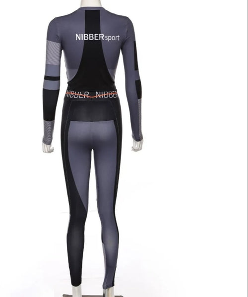 Women's Nibber Sport Set (Black/Grey)